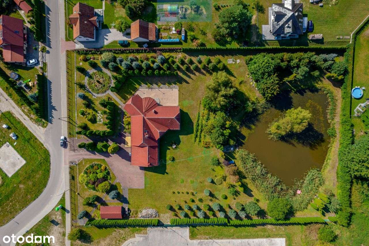 dom parterowy z dużą działką i stawem - Pełny obrazek: 5/20