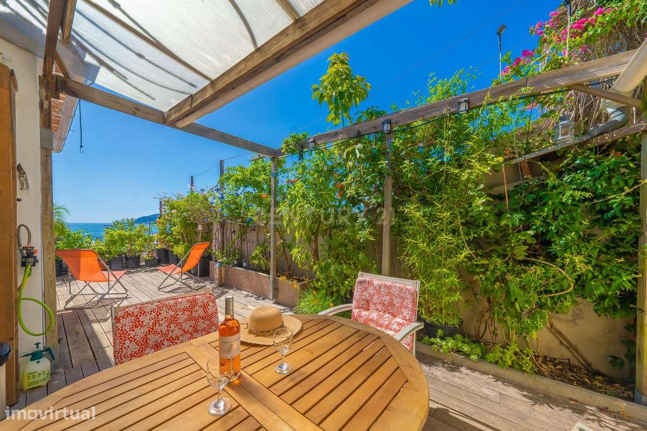Apartamento com charme em Setúbal com uma vista soberba para o rio e t-30