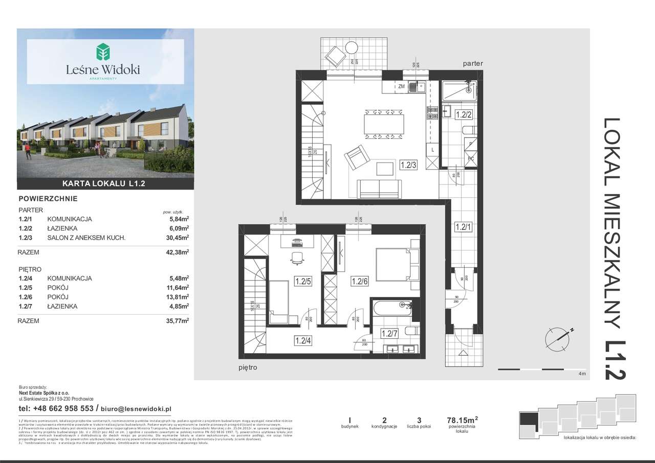 OFICJALNE BIURO SPRZEDAŻY, bez PCC - lokal z dużym ogrodem pod Lubinem-7