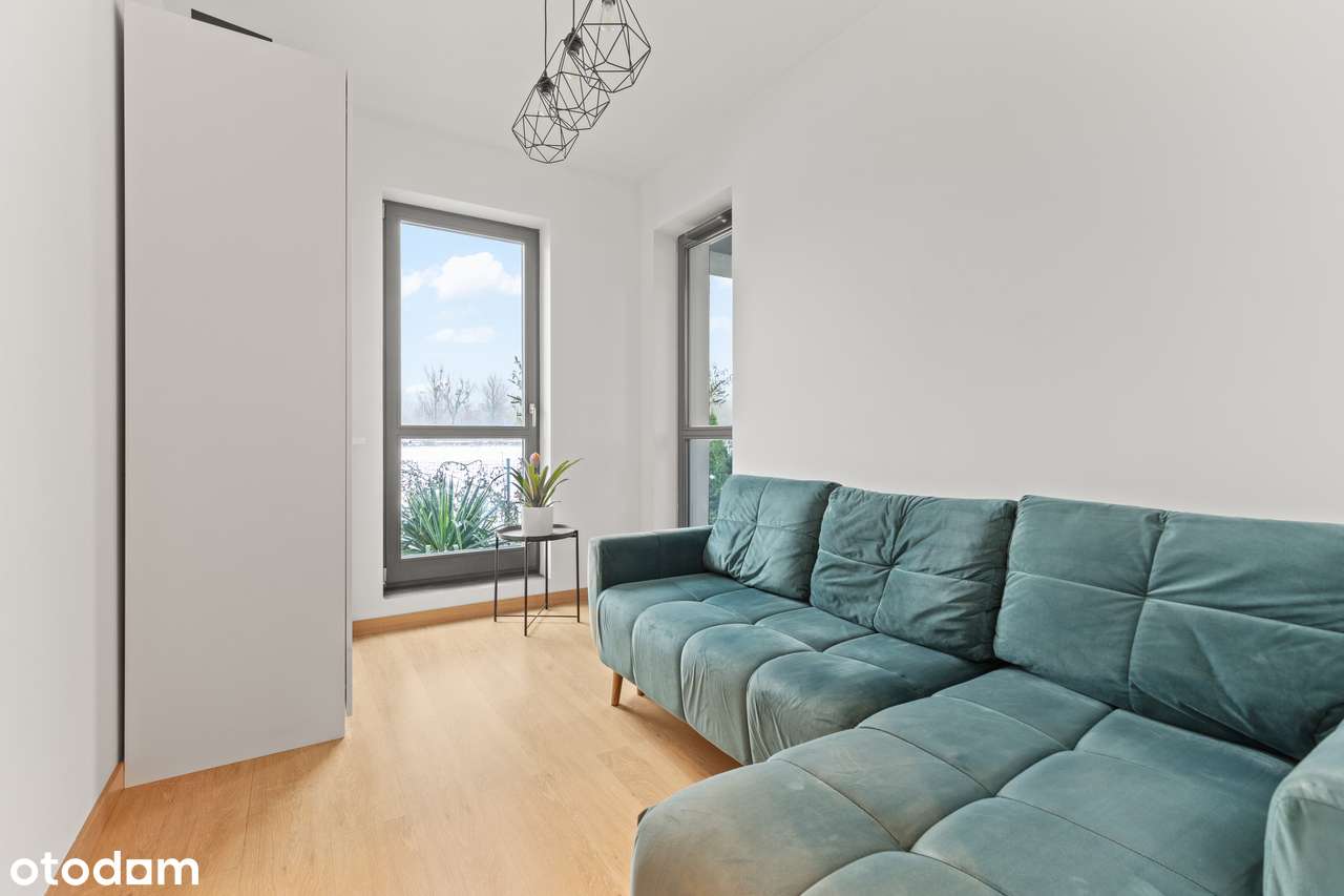 Słoneczne 3 pokojowe mieszkanie na Zawadach | Prywatny ogród-12