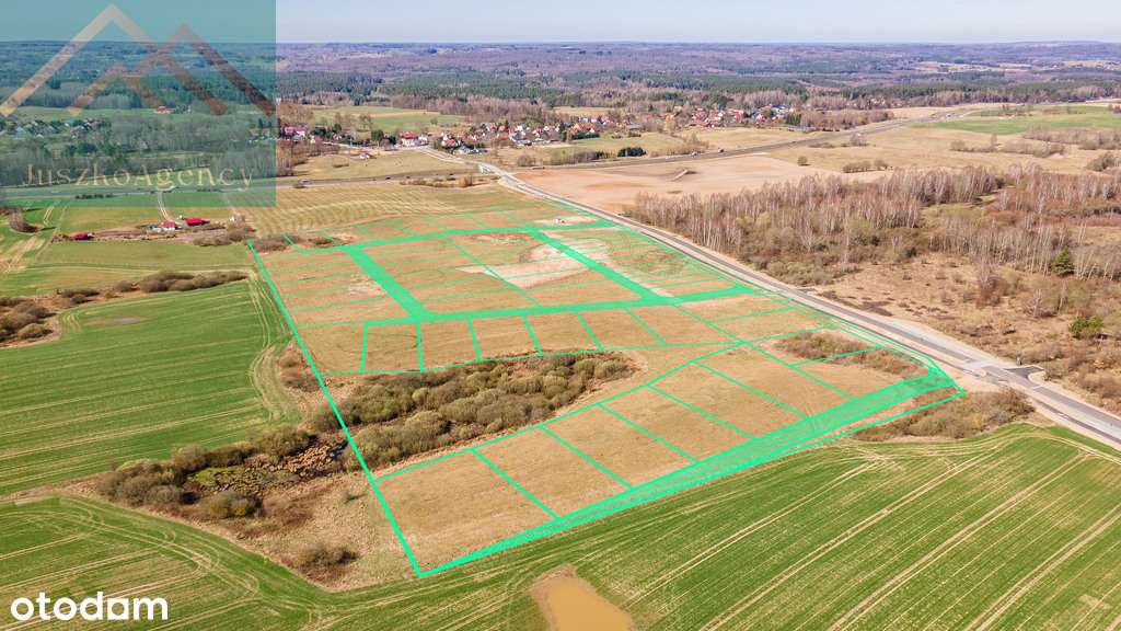 Działki budowlane z Mpzp. Woda, prąd w drodze.-13