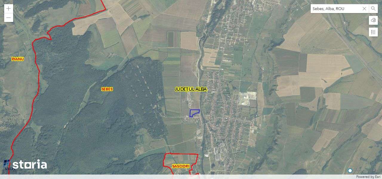 Teren Intravilan De Vanzare In Petresti-Sebes, 24178 mp. Comision 0 - Imagine principală: 4/4