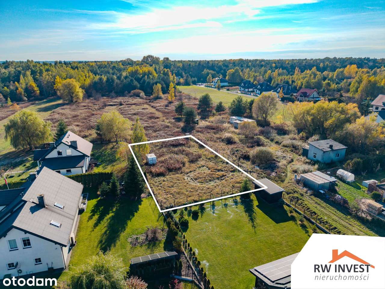 Działka budowlana 1000 m² – Krupia Wólka | blisko lasu Chojnowskiego-3