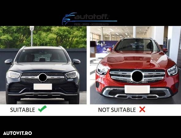 Grila Mercedes GLC X253 C253 (2019+) GT Pnamericana - 13