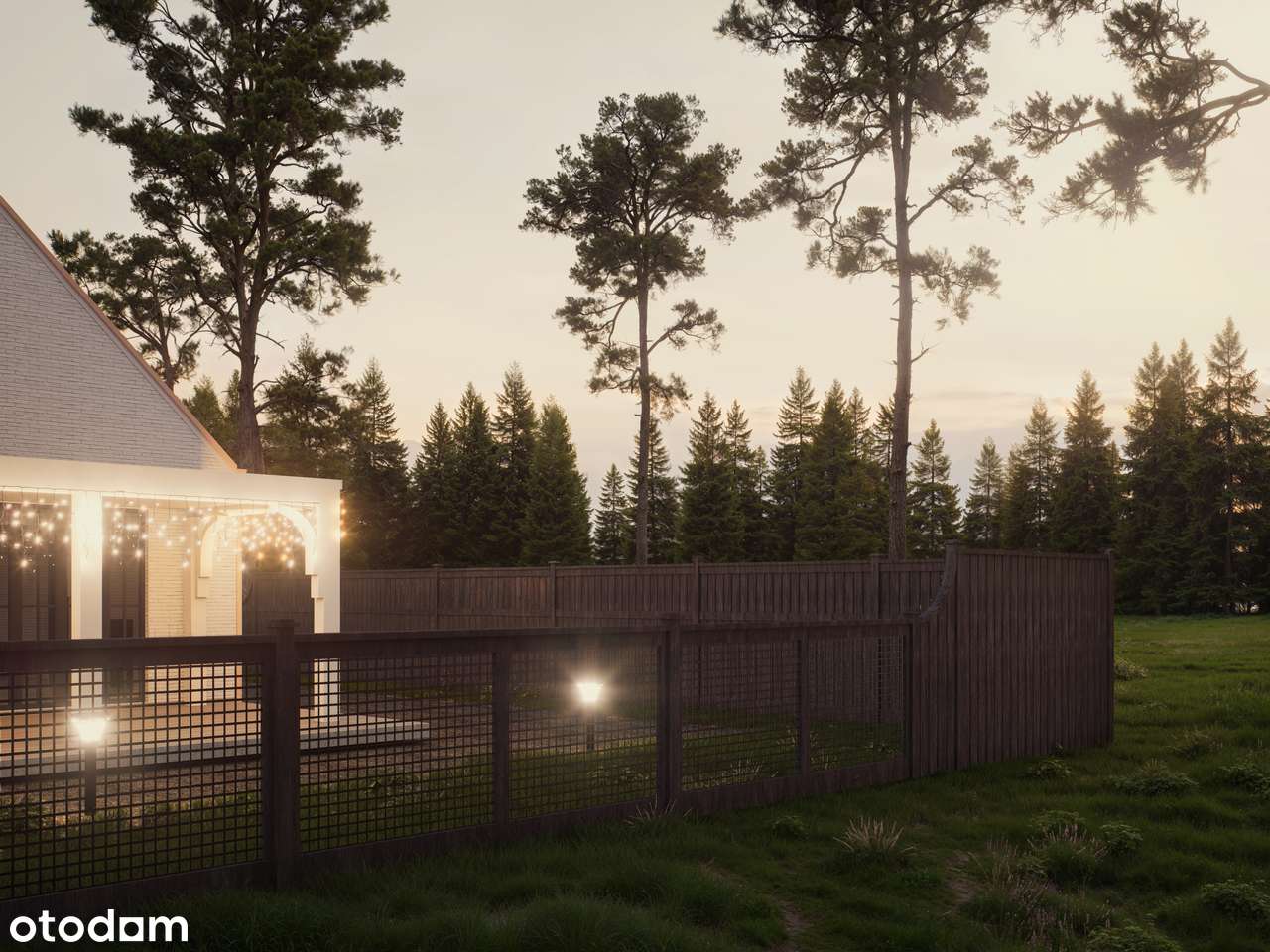 Dom wolnostojący pod Warszawą w otulinie lasu - Zalesie Borowe - Pełny obrazek: 5/10