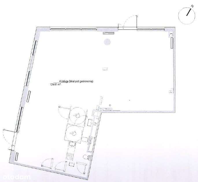 Narożny lokal przy Galerii Północnej - Pełny obrazek: 4/4