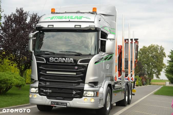 Scania R730 V8 /// * 2017 * /// DO DREWNA /// ALUSY /// JAK NOWA - 9