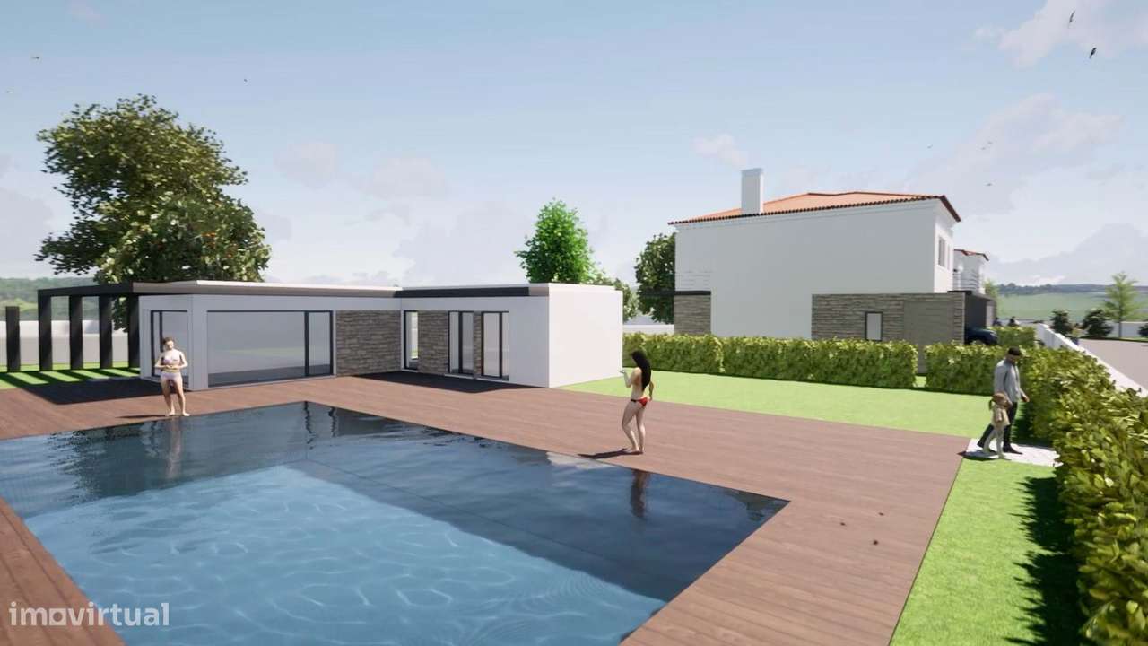 Terreno com projecto aprovado para moradias, S. João das Lampas, Sintr-6