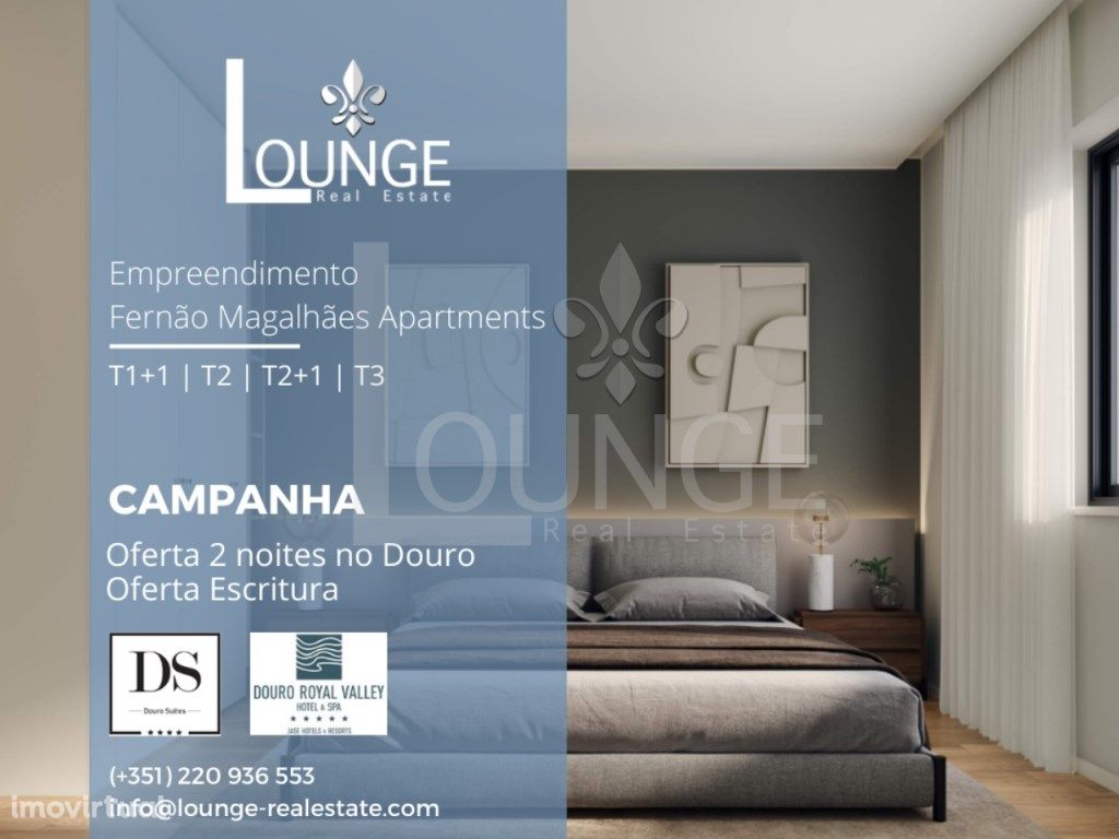 Apartamento T1+1 com Varanda - Paranhos, Porto