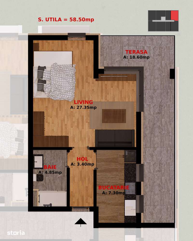 Apartament doua camere si Garsoniere. Direct Dezvoltator. Comision 0%-13