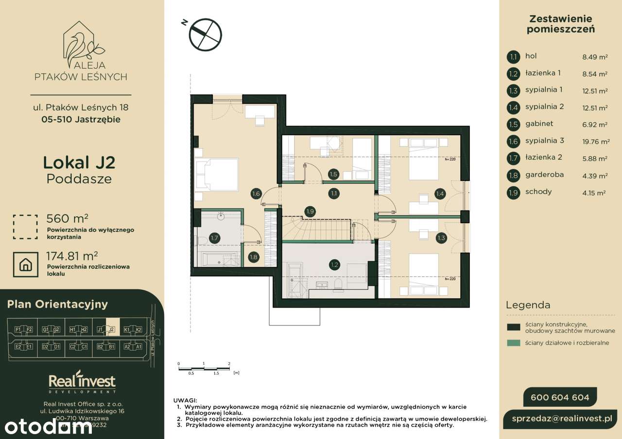 5-pokojowy dom 175m2 + ogródek Bez Pośredników - Pełny obrazek: 3/9
