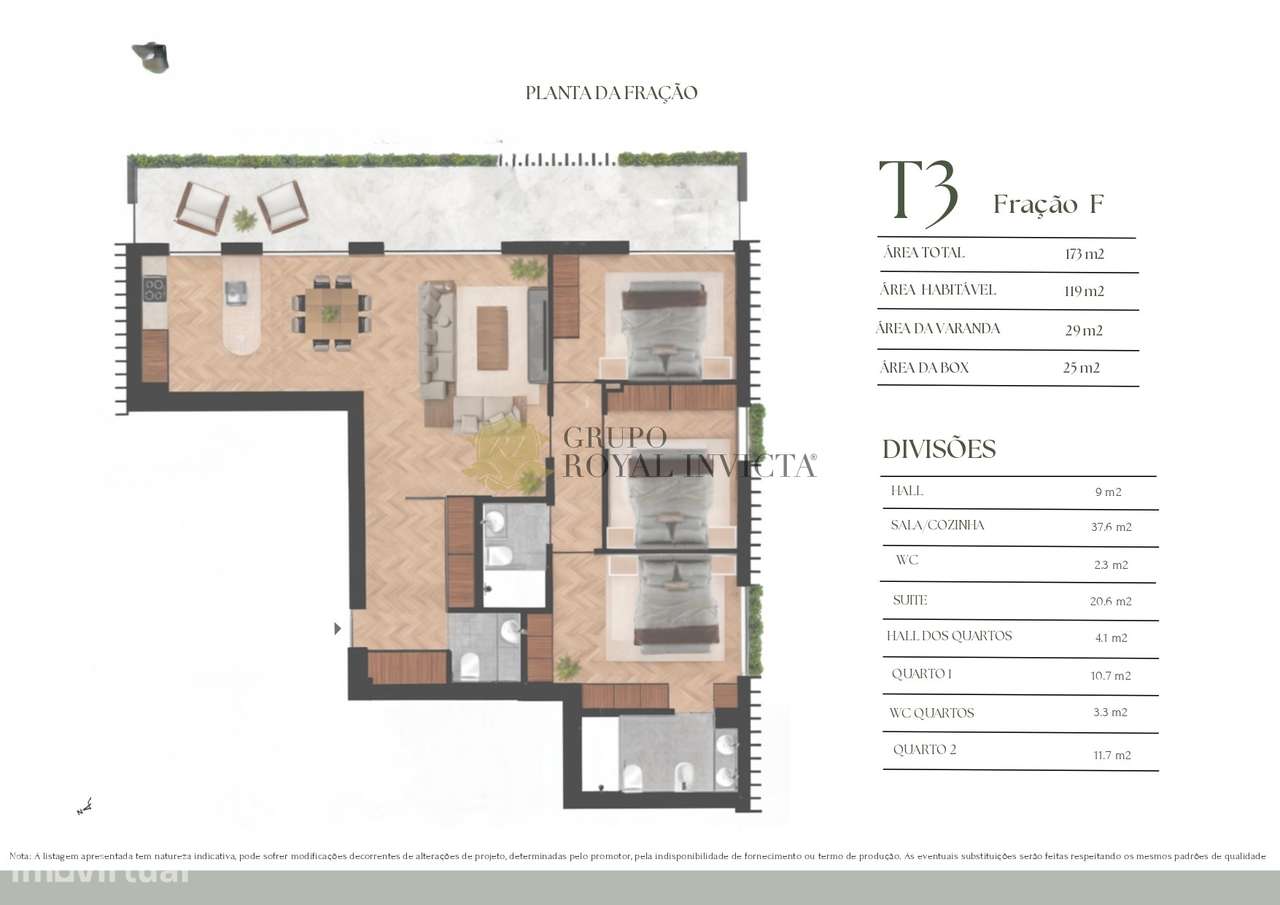 Exclusivo T3 de Luxo com Jardim e Box para 2 Carros  - Lordelo do Ouro-16
