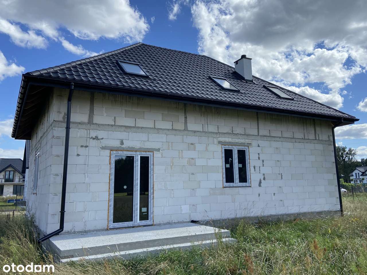 Dom wolnostojący w stanie surowym 113m2 | działka 1263m2 | Franciszków-1