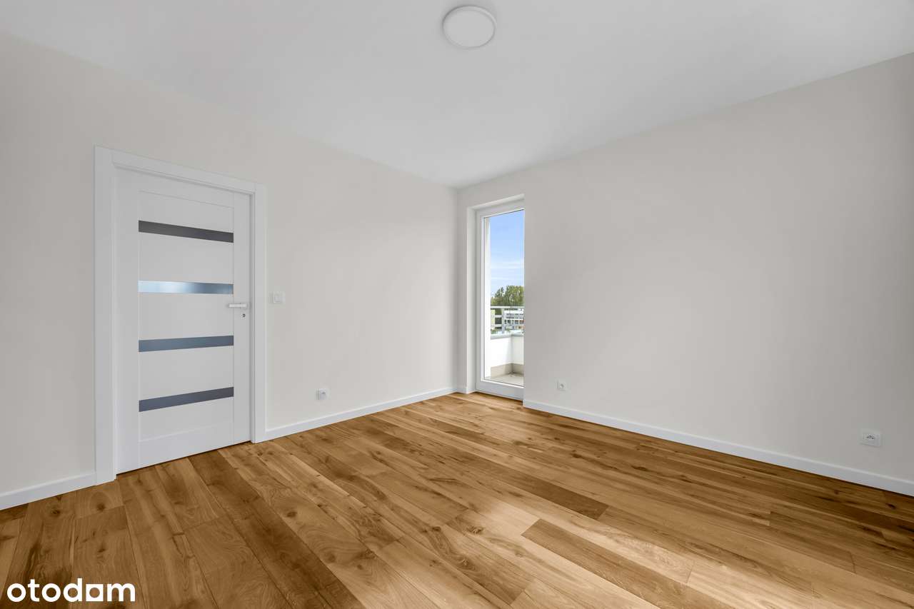 2 pok. Nowe, wykończone, jasne -trójstronna ekspozycja, narożny balkon-8