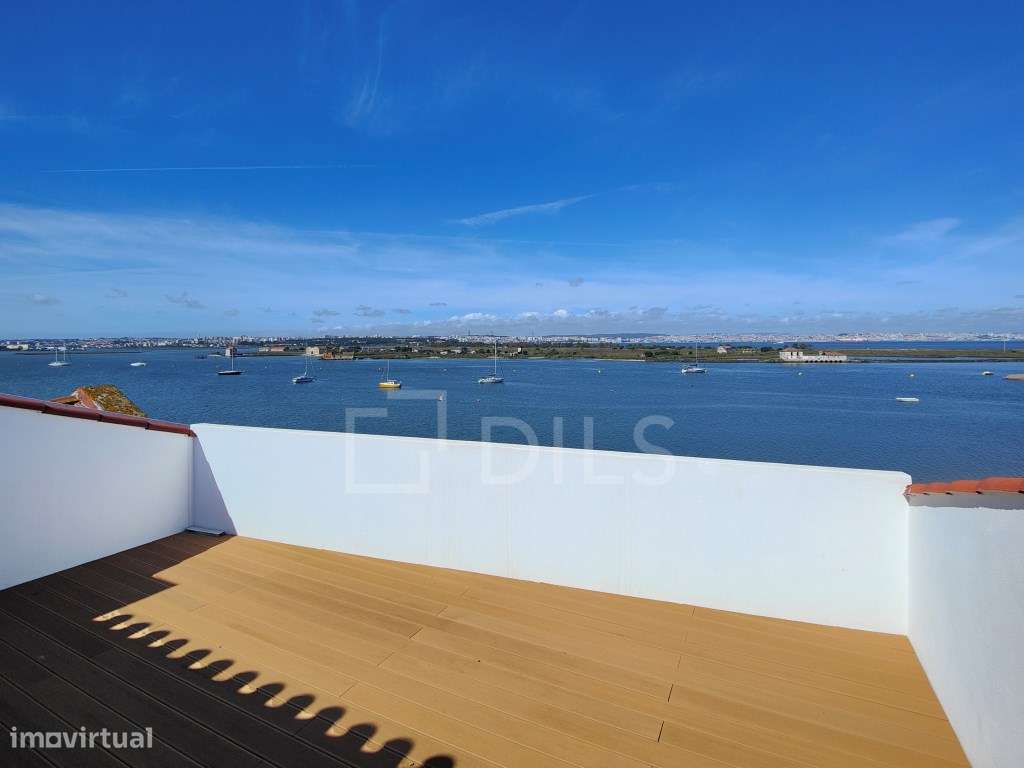 Apartamento T2 duplex, com vista rio, para arrendamento no Seixal - Grande imagem: 2/20