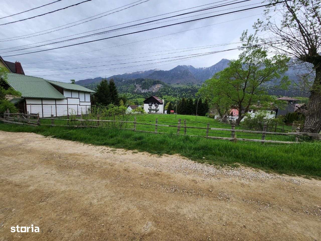 Teren 2675 mp in Poiana Tapului, priveliște spre munții Bucegi! - Imagine principală: 4/6