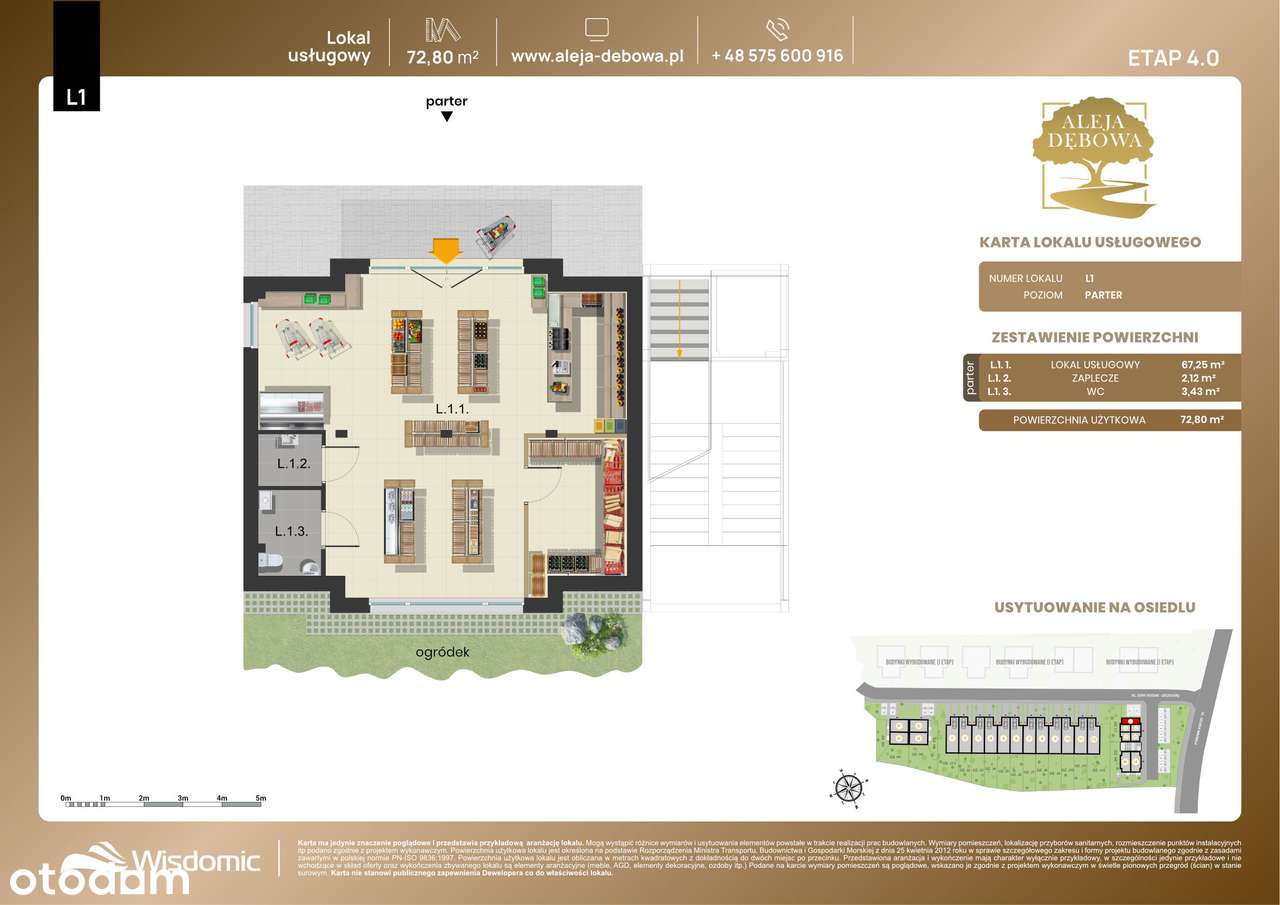 Aleja Dębowa 4.0 | Duży lokal idealny pod sklep| atrakcyjna okolica-1