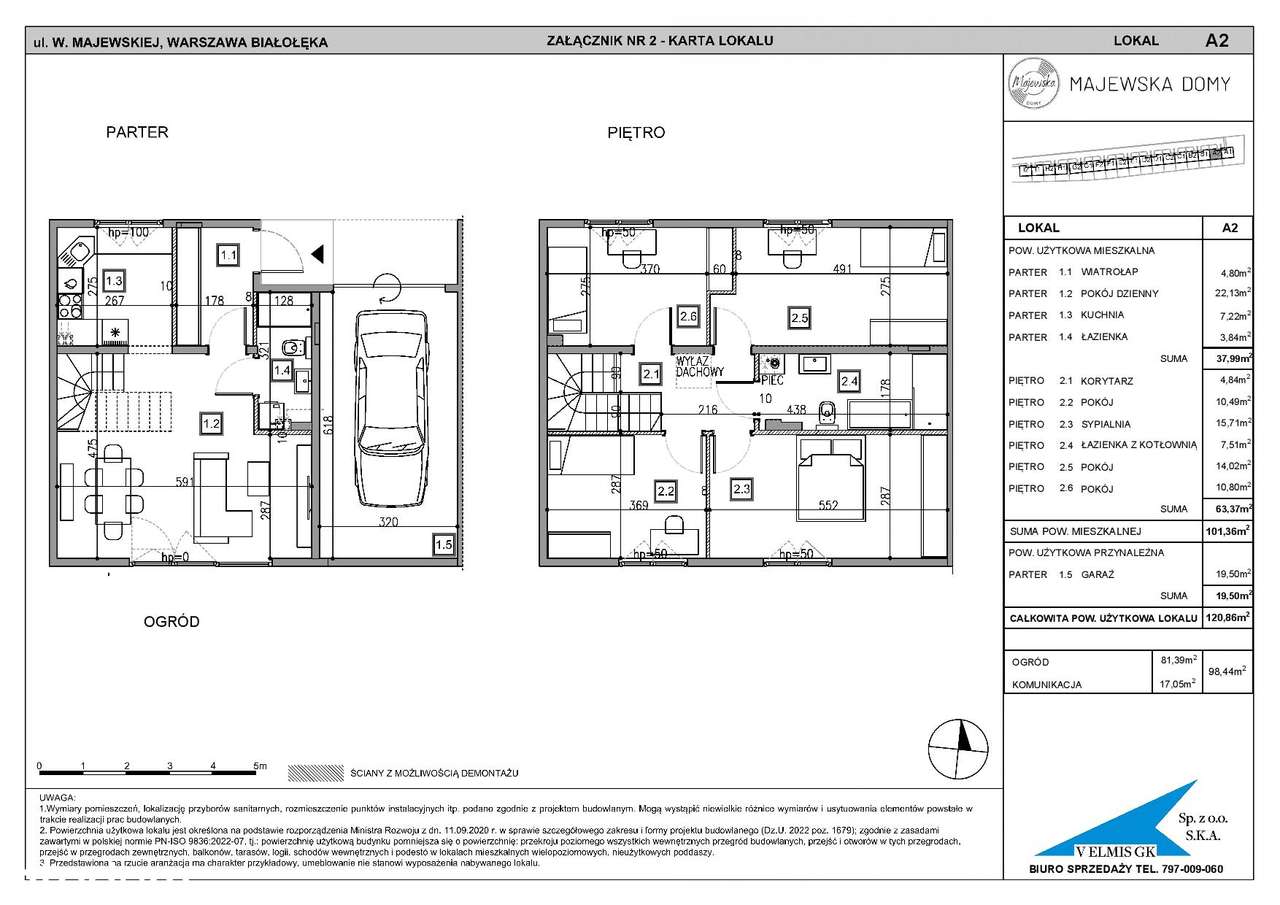 Nowa inwestycja segmenty Białołęka-3