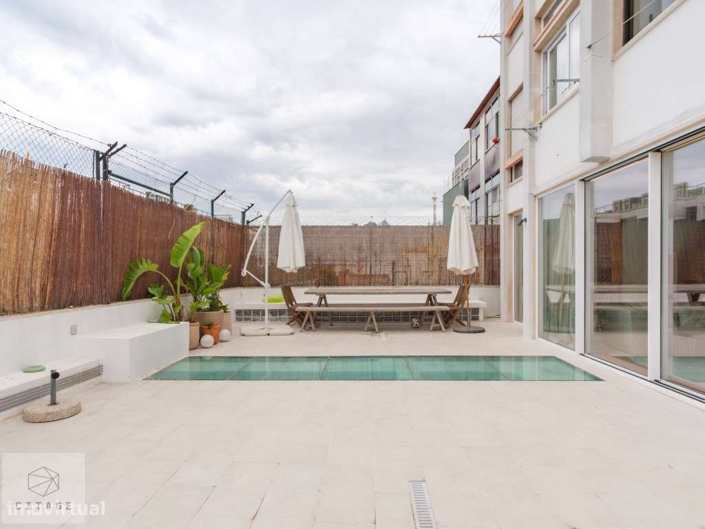 Apartamento T4 Restelo com terraço-36