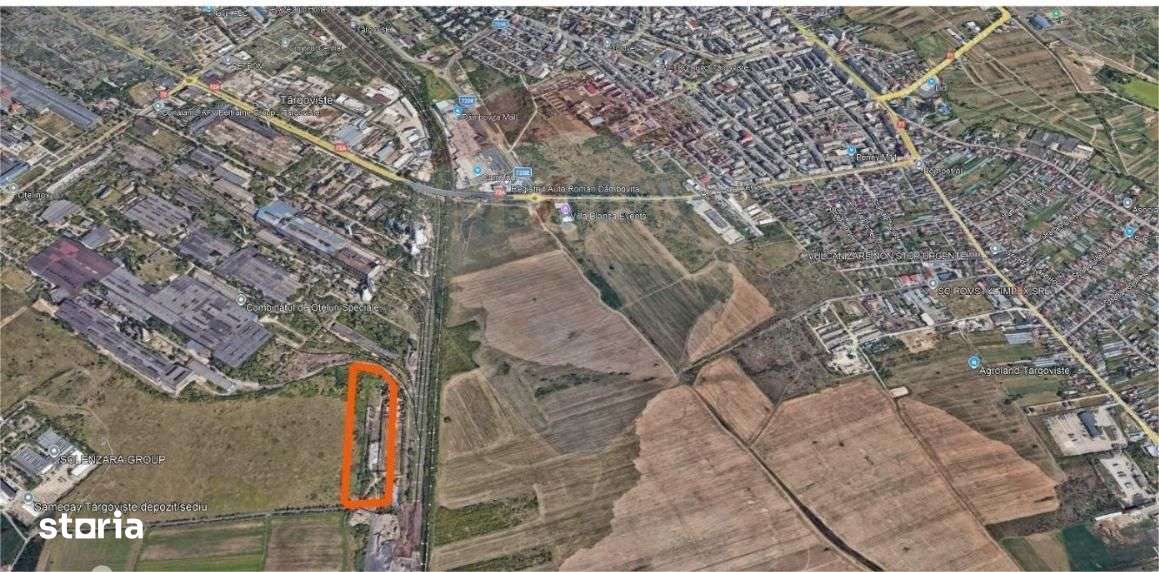 Teren intravilan industrial de vanzare COS Targoviste Investitie - Imagine principală: 2/9