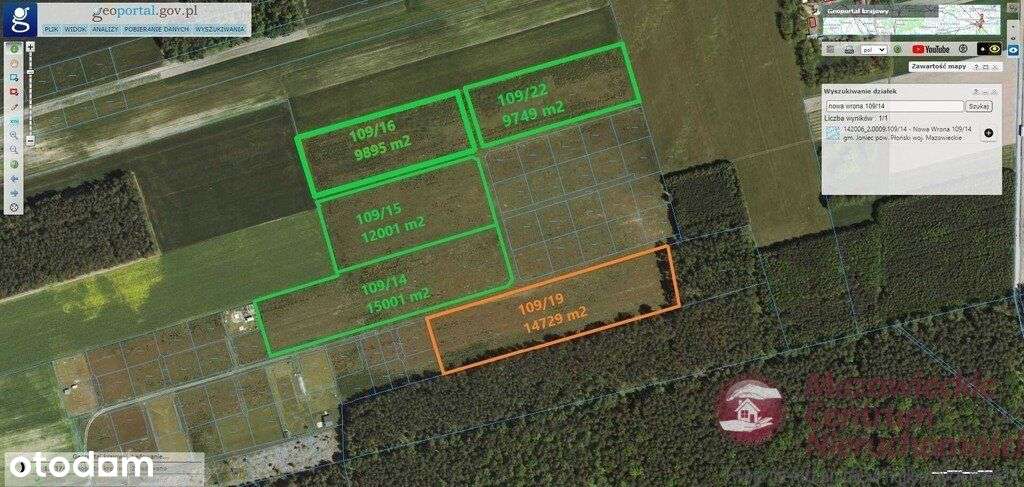 Działka z możliwością uzyskania warunków zabudowy - Pełny obrazek: 4/5