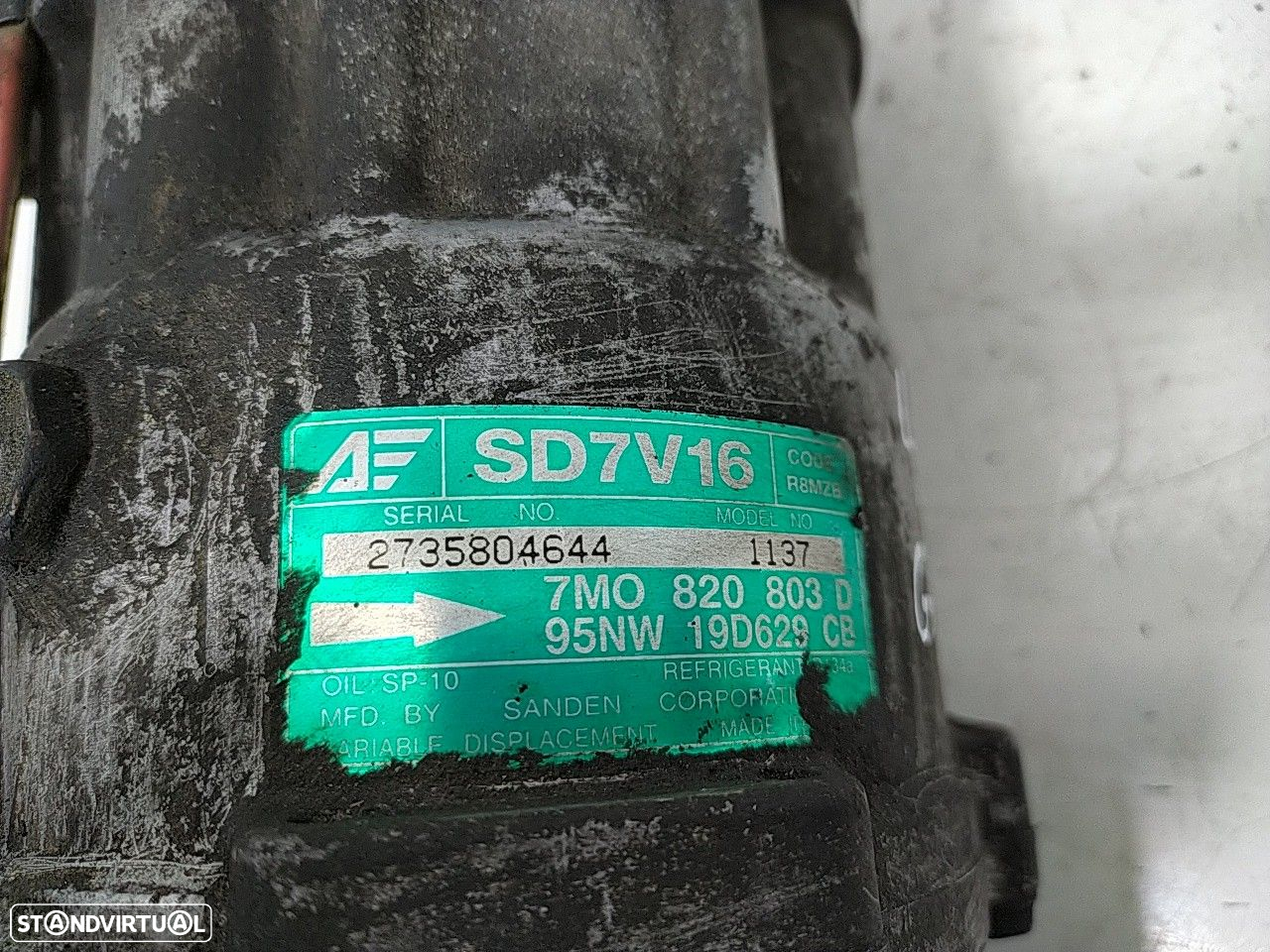 Compressor Ar Condicionado Ford Galaxy (Wgr) - 5