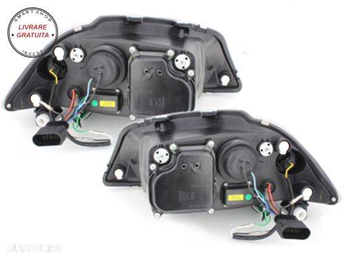 Faruri DAYLINE Seat Ibiza 6L (04.2002-2008) Negru- livrare gratuita - 3