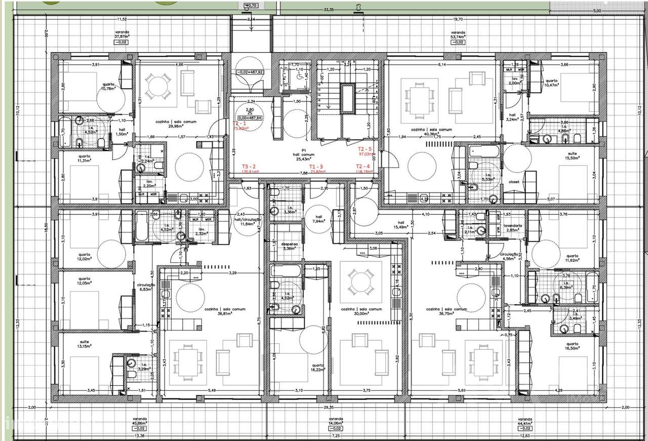 Apartamento T1 Venda em Viseu,Viseu-7