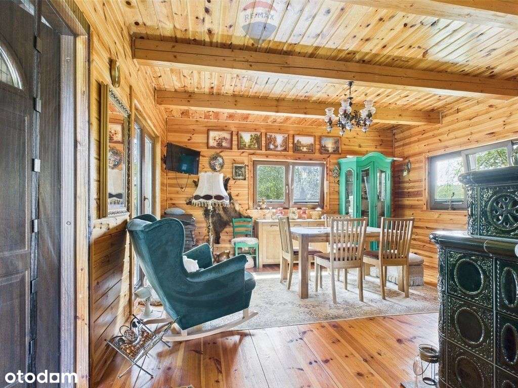 Dom w lesie na pięknej działce za Kościerzyną - Pełny obrazek: 4/20