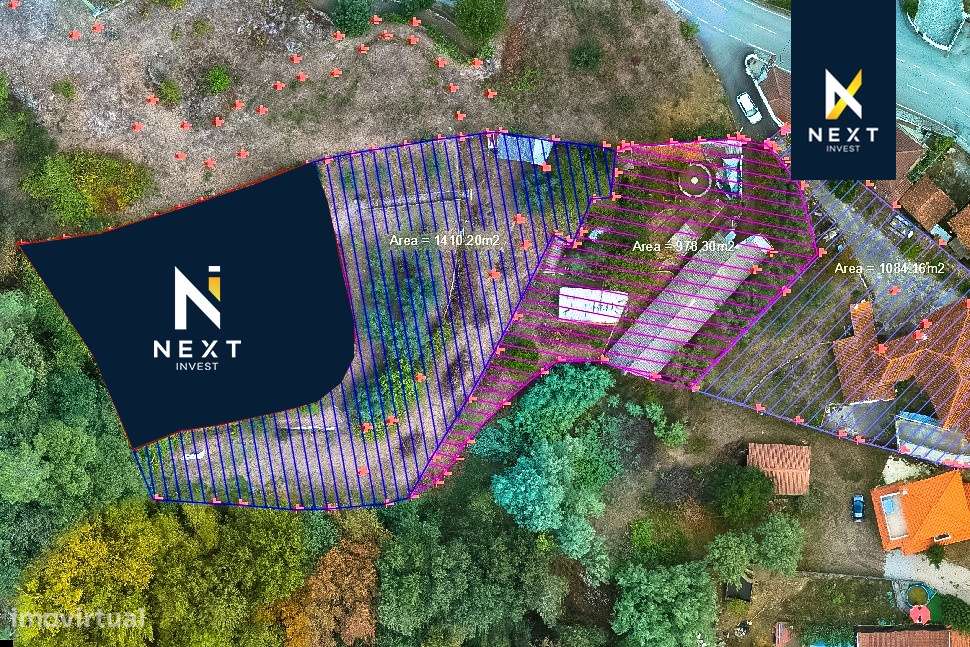 Terreno com 1034 m² com viabilidade de construção. - Grande imagem: 2/4