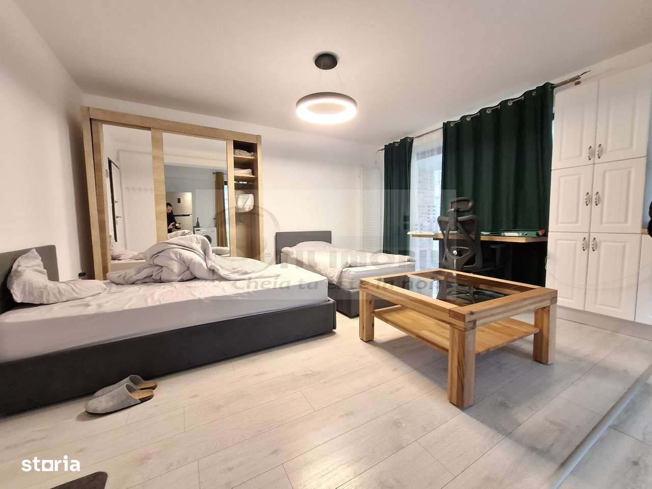 Apartament 1 camera, Bucium, bloc 2021, 700m de Hanul Trei Sarmale - Imagine principală: 5/8