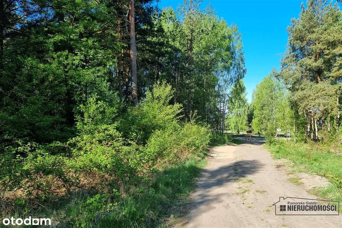 Cisza, las i jezioro – działka budowlana-9