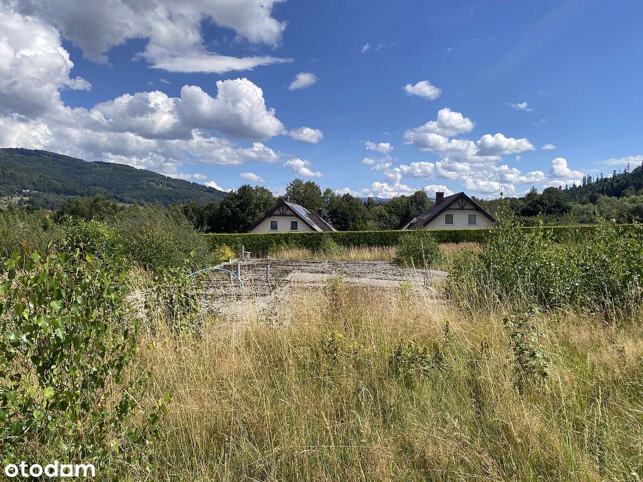 Brenna - działka 21 ar, pozwolenie na budowę, fundamenty - Pełny obrazek: 4/11