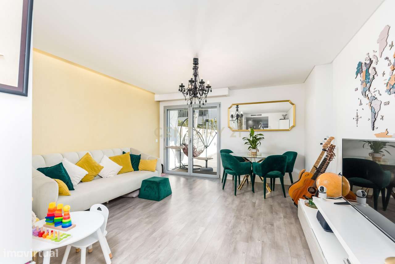 Apartamento T2 com terraço espectacular – Quinta das Marianas, Parede - Grande imagem: 3/34