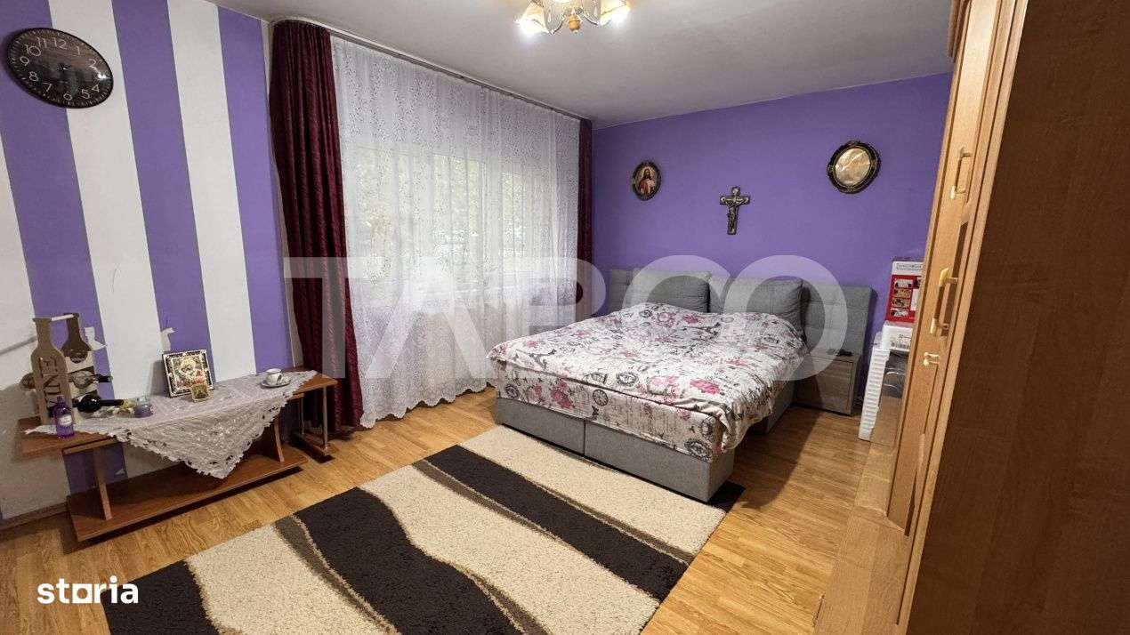Apartament cu 2 camere de vanzare mobilat utilat 64mpu Broscarie Sibiu - Imagine principală: 4/9