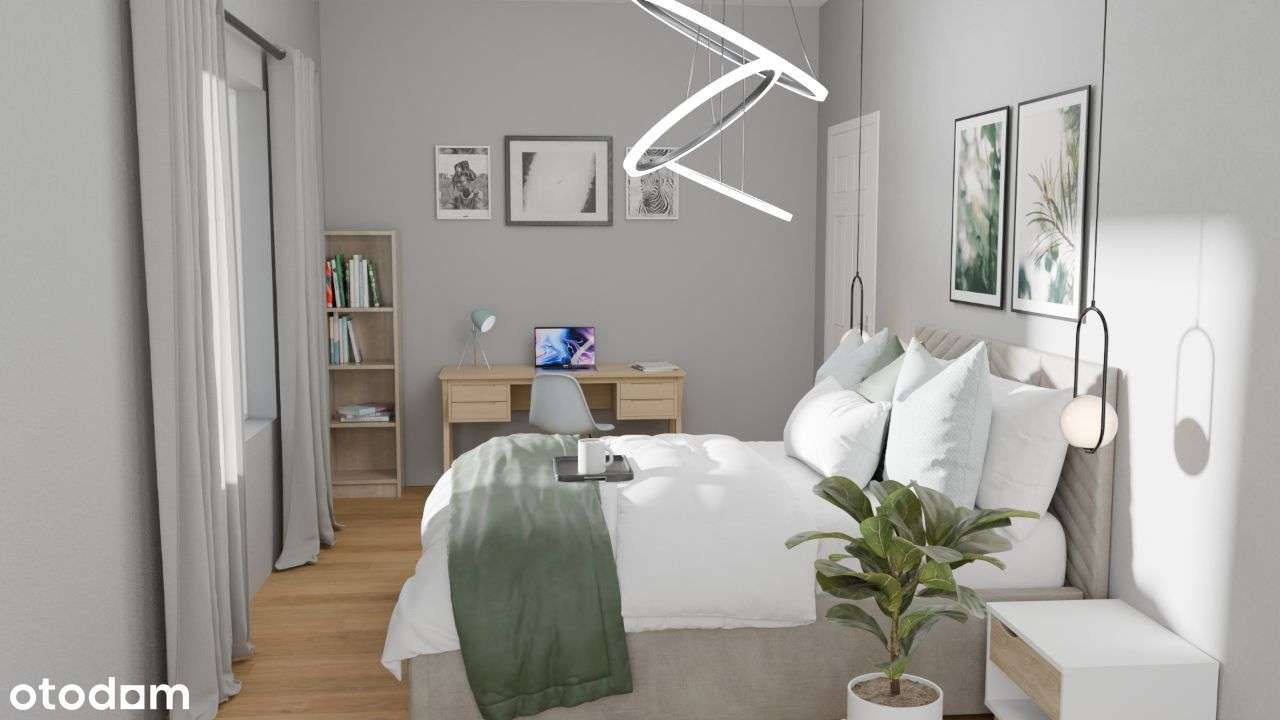 2 pokojowe mieszkanie z balkonem - Pełny obrazek: 5/9