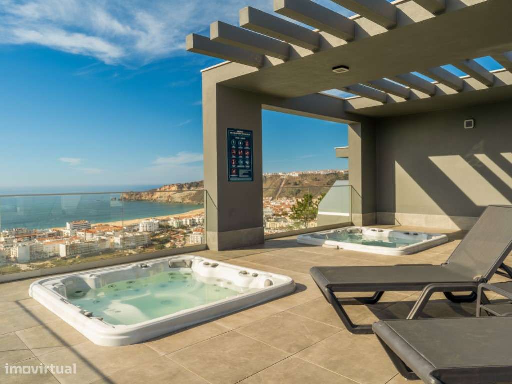 Apartamento T2 na Pederneira com piscina e Vista Mar-19