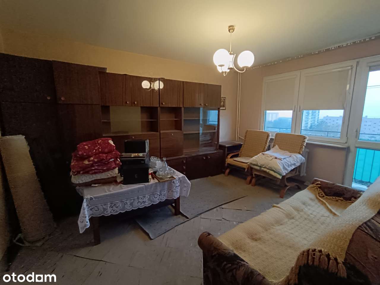 Duża kawalerka z możliwością przerobienia na 2 pok, duży balkon, winda - Pełny obrazek: 5/12