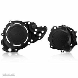 tampas proteçao de motor acerbis preto ktm / husqvarna - 1