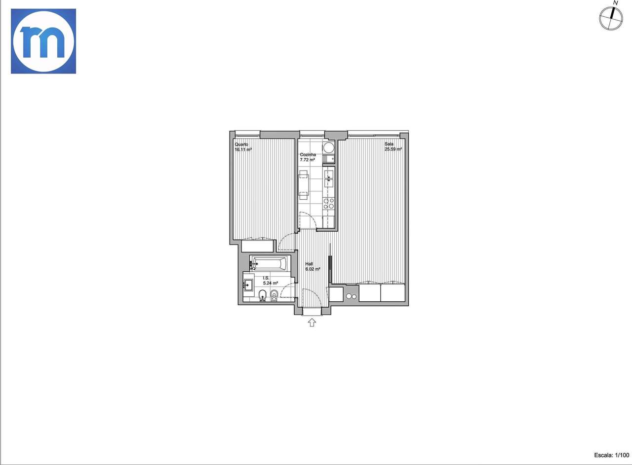 Apartamento T1 Venda em Aldoar, Foz do Douro e Nevogilde,Porto-29
