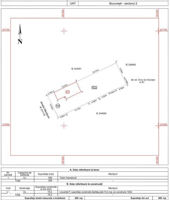 Casa pe un singur nivel cu teren 508 mp – Cartier Andronache - Imagine principală: 5/5