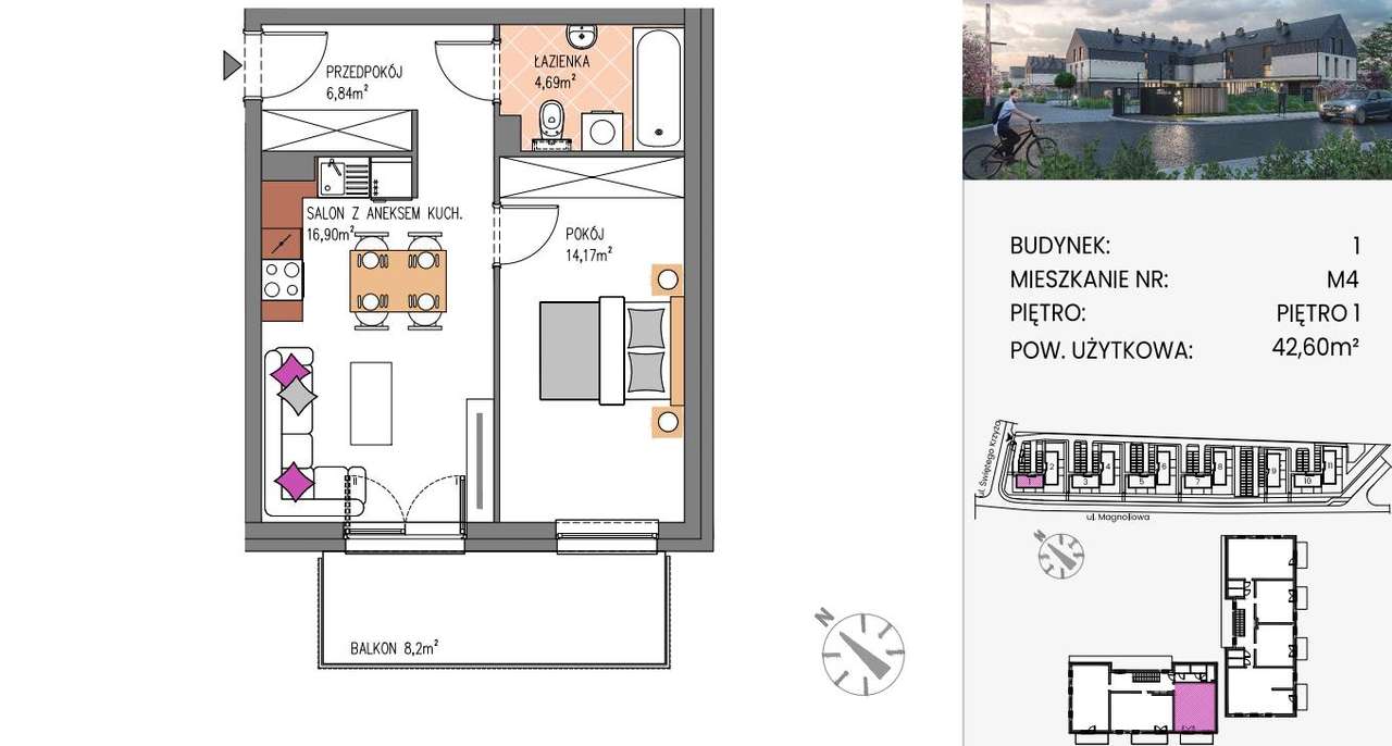 Mieszkanie willowe z komórką i parkingiem w cenie!-2