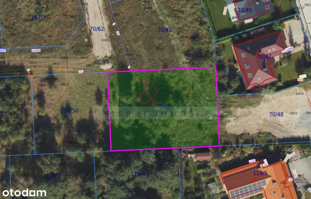 Ekskluzywna działka pod bungalow lub bliźniaki - Pełny obrazek: 4/8