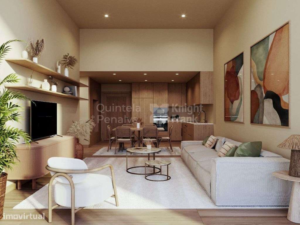 Apartamento T3 com terraço e estacionamento em Carcavelos - Grande imagem: 5/33