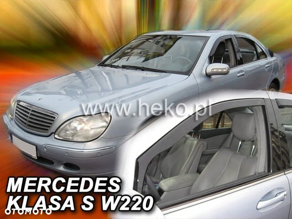 Owiewki szyb bocznych MERCEDES S W220 1999-2005 - 4