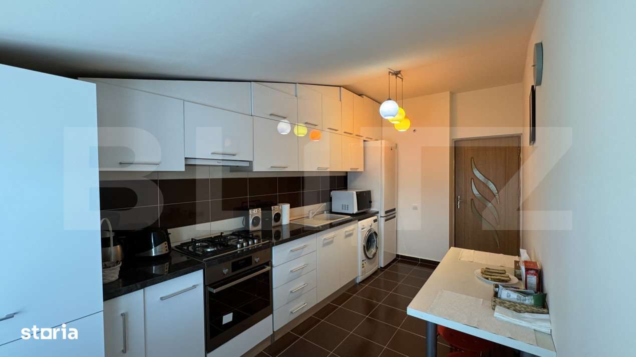 Apartament 2 camere deco, mobilat/utilat, 80 mpu, Brazda lui Novac - Imagine principală: 4/15