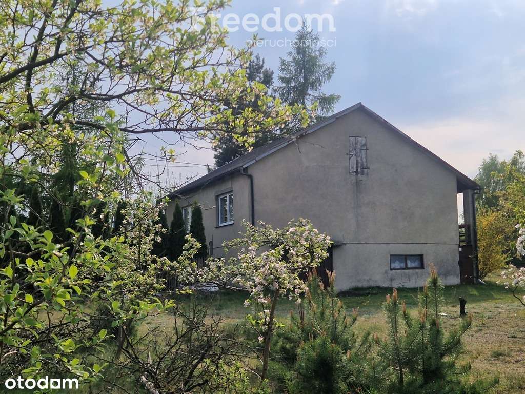 DUŻA DZIAŁKA 53 ARY z domem i WZ, Działkowa, Bca