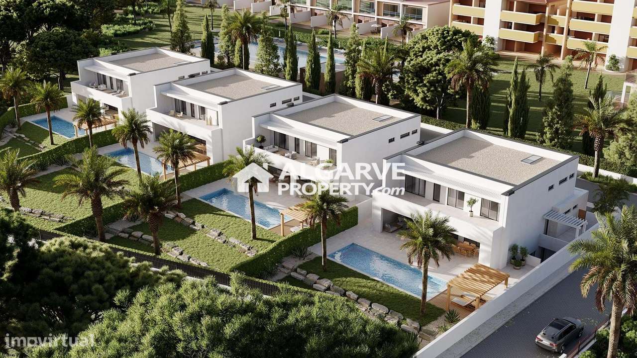 Espacosa E Moderna Moradia V4 Junto Do Campo De Golfe Em Vilamoura Al