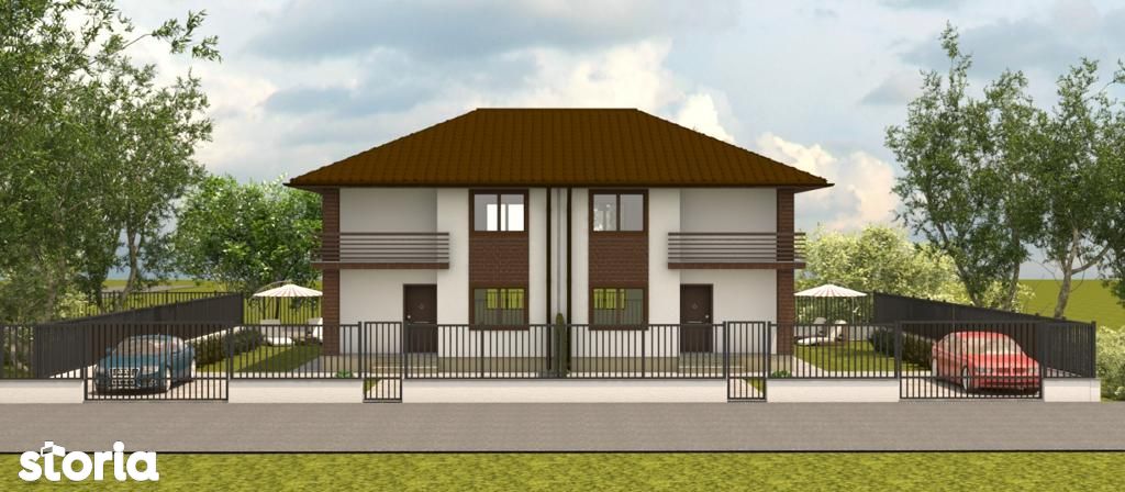 Vila modern construita-cu gradina proprie 280mp-Ciorogarla