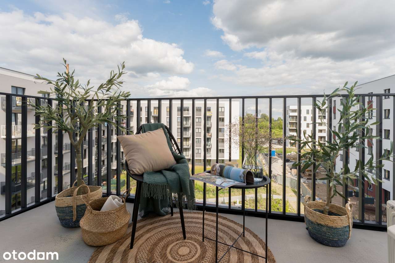 4 pokoje, klimatyzacja, balkon, gotowe do wejścia.-14